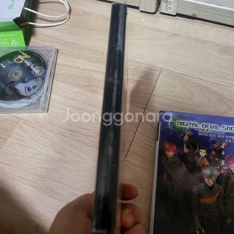 Ps2 디지털데빌사가 슬리브합본정발 밀봉ost도밀봉--5