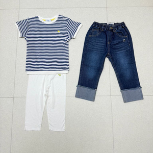 미착용) 블루독베이비 상하세트