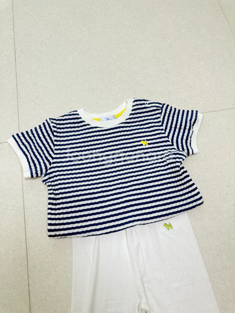 미착용) 블루독베이비 상하세트--9