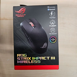 아수스 임팩트3 무선마우스 rog asus impact
