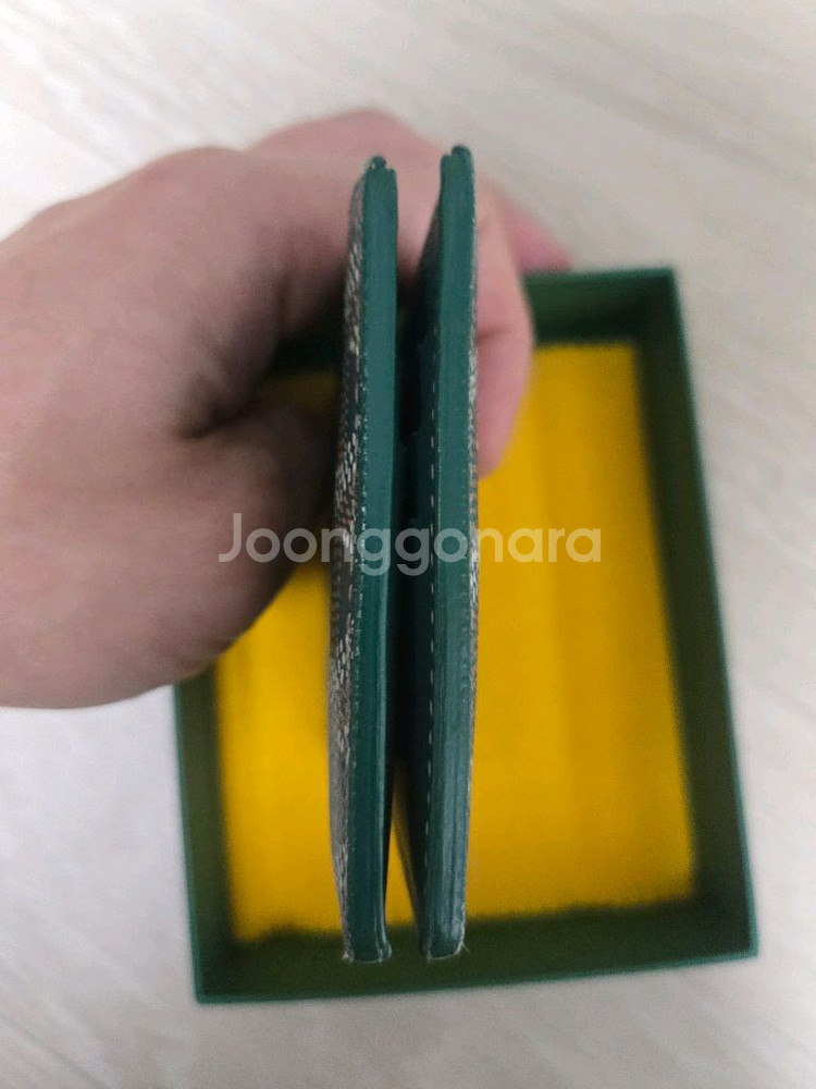 남성 고야드 빅투아르 반지갑--2