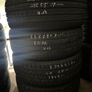 235/55/19 컨티넨탈RX(70프로)(2개)