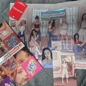 프로미스나인 친필 수퍼소닉 싸인CD, 포토앨범-카드