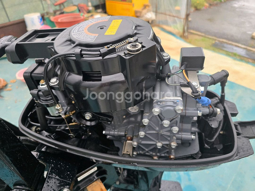 고무보트 블랙바이슨300+스즈키 15마력 팝니다.--3