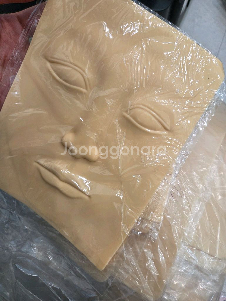 반영구고무판 27개 얼굴 입체 얼굴고무판 대회 연습용--0