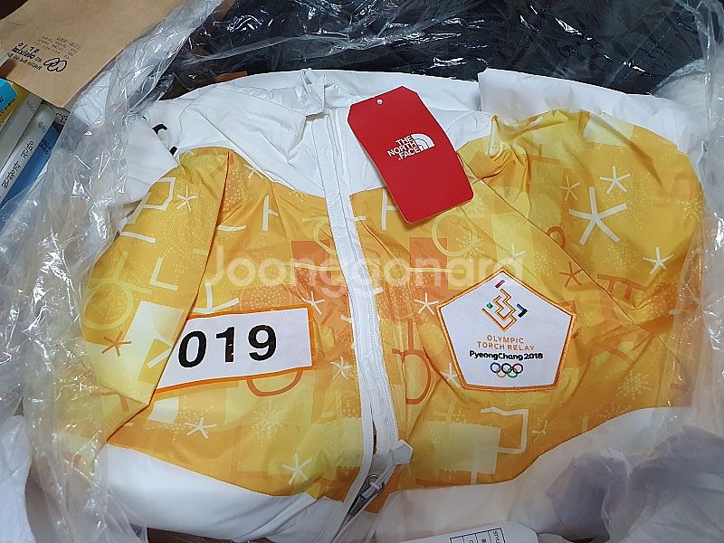 [정품새상품셋트]올림픽 노스페이스 패딩 남자 위아래셋트--5