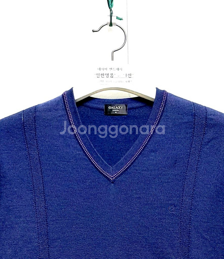 갤럭시 남성니트95 브이넥니트--1