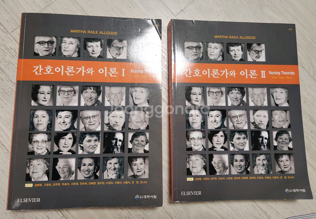간호이론가와이론 2권 대학서림 택포 3만원--2