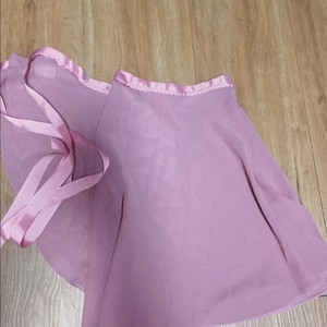 발레 랩 스커트 치마 (인디핑크)