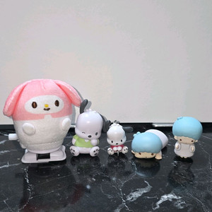 산리오 마이멜로디,포차코 포챠코, 리틀트윈스타키키피규어