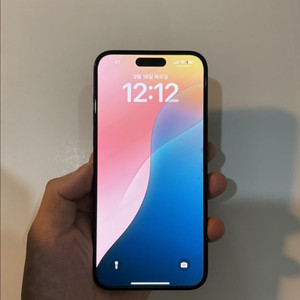 아이폰 15 PlUS 128G 블랙