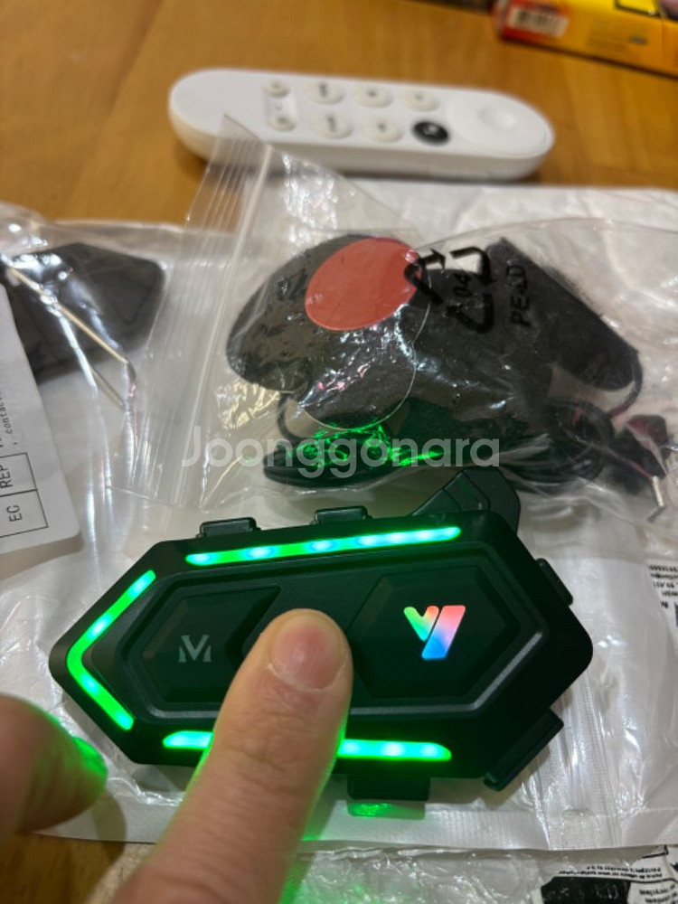 <무료배송 새상품>오토바이 헬멧 블루투스 팜 - 기타--5