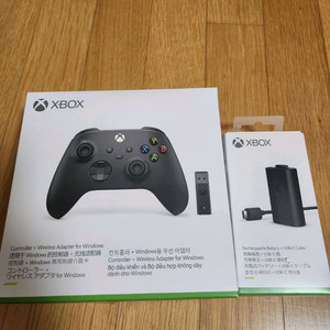 xbox 무선 컨트롤러+어댑터, 충전식 배터리
