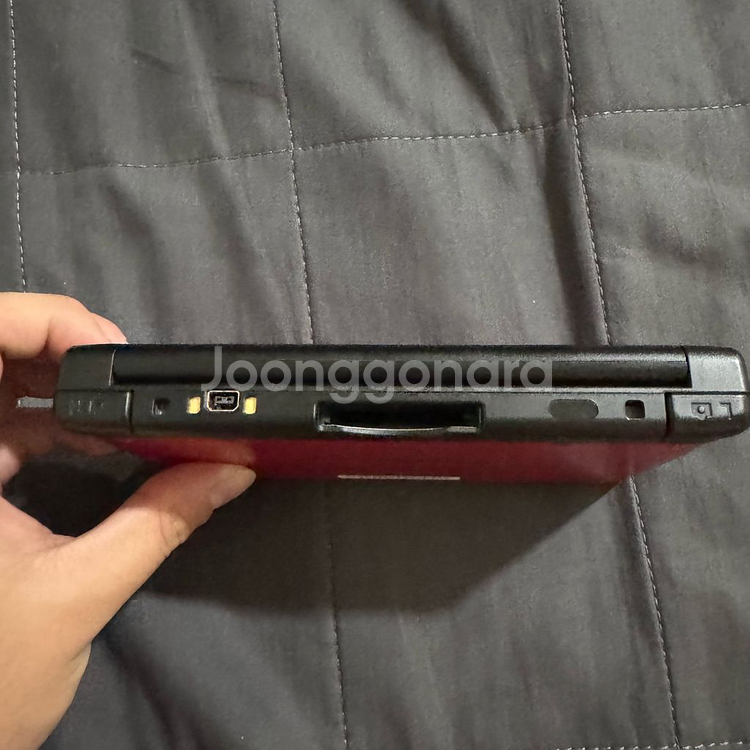 닌텐도 3ds XL 레드 순정한글판 포켓몬 뱅크 포함--2