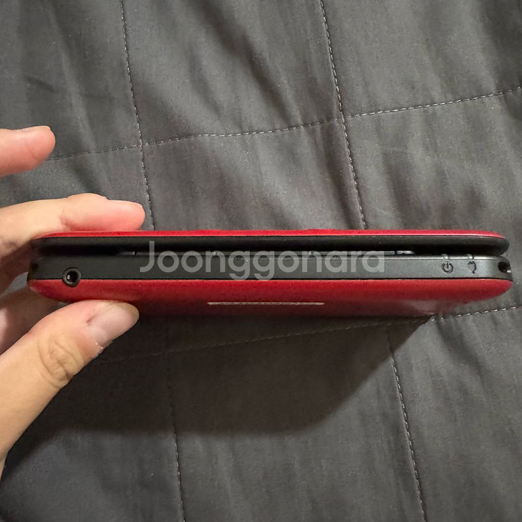 닌텐도 3ds XL 레드 순정한글판 포켓몬 뱅크 포함--4
