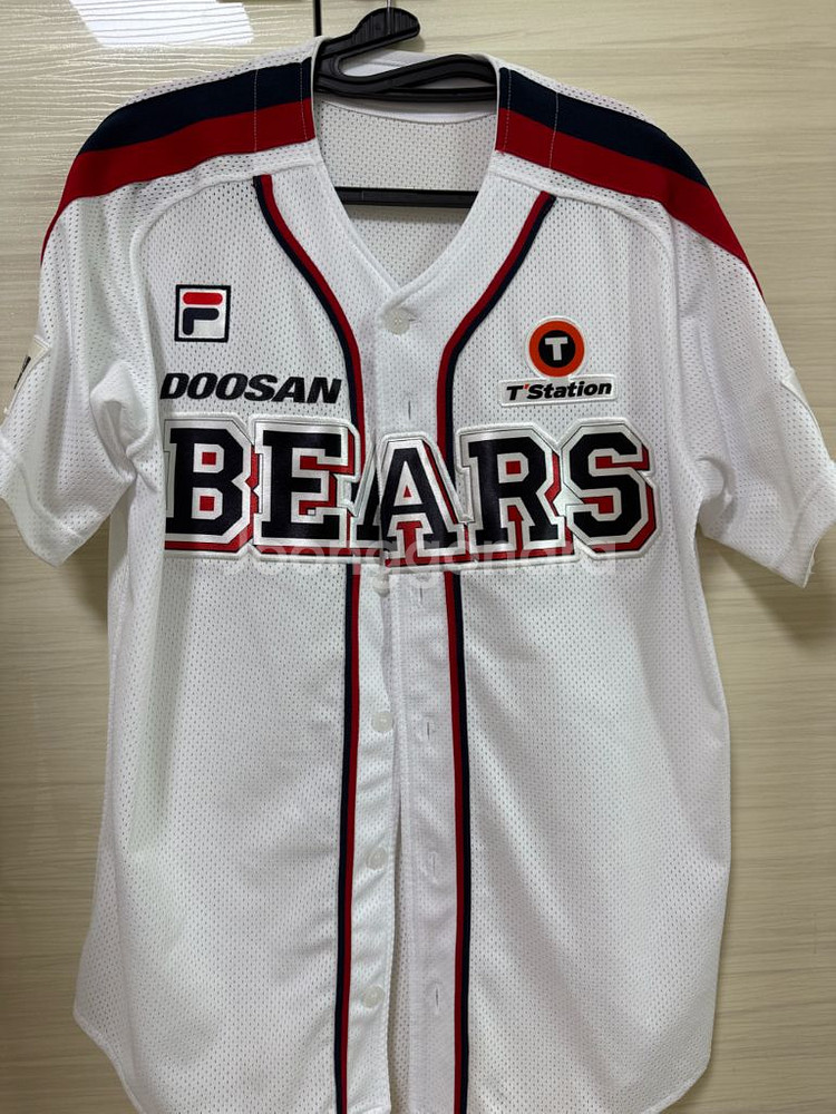 두산베어스 패밀리 어센틱 유니폼 100사이즈--0