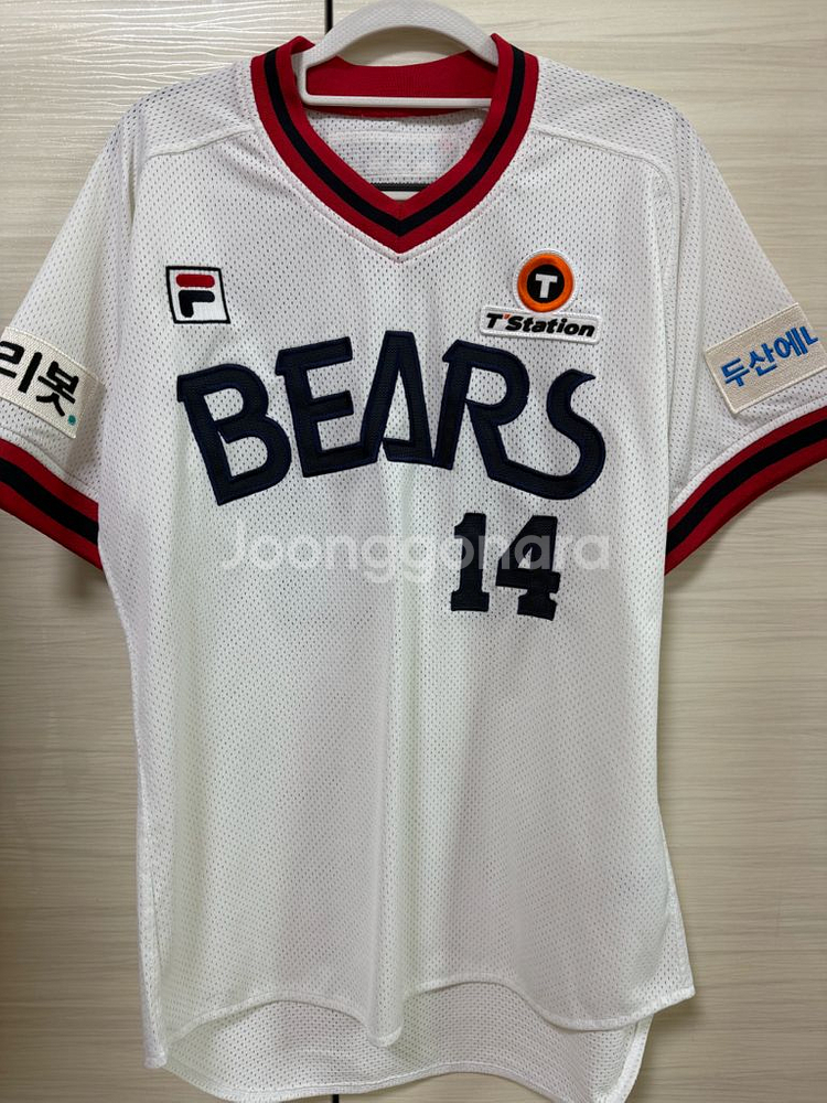 두산베어스 올드홈 어센틱 유니폼 100사이즈--0