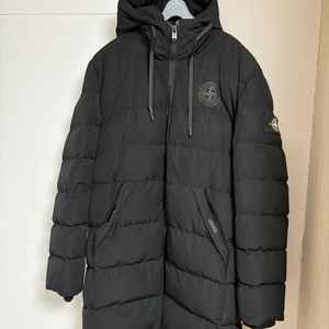 스톤 아일랜드 롱 패딩 블랙 (가품) 3XL