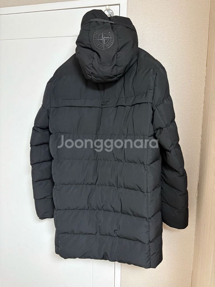 스톤 아일랜드 롱 패딩 블랙 (가품) 3XL--3