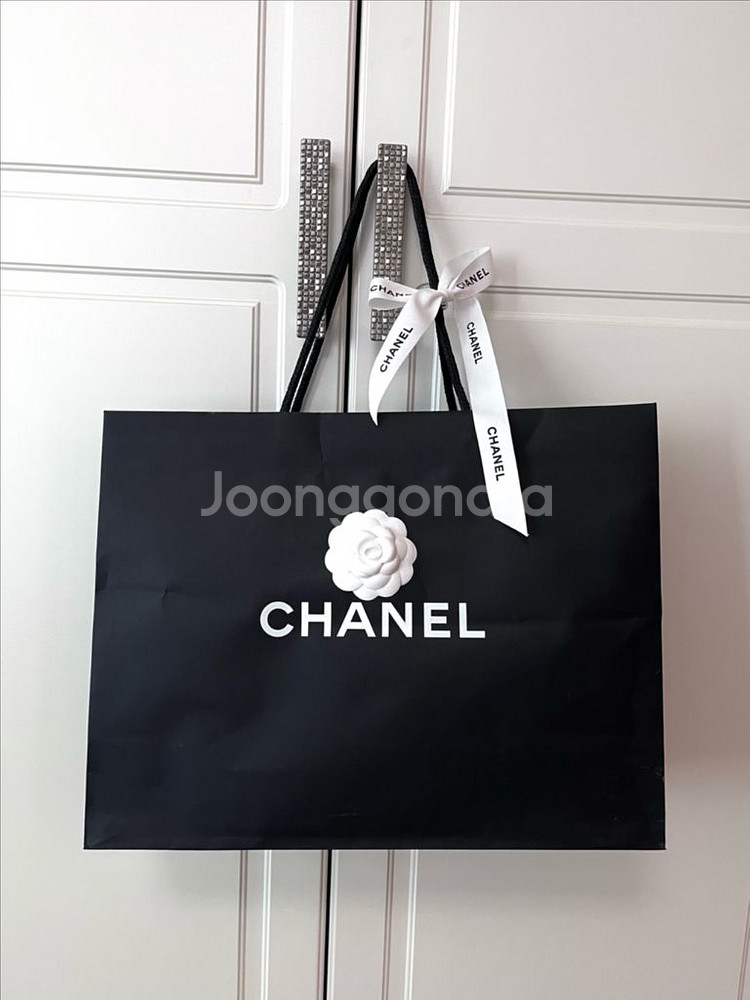 샤넬 정품 쇼핑백--0