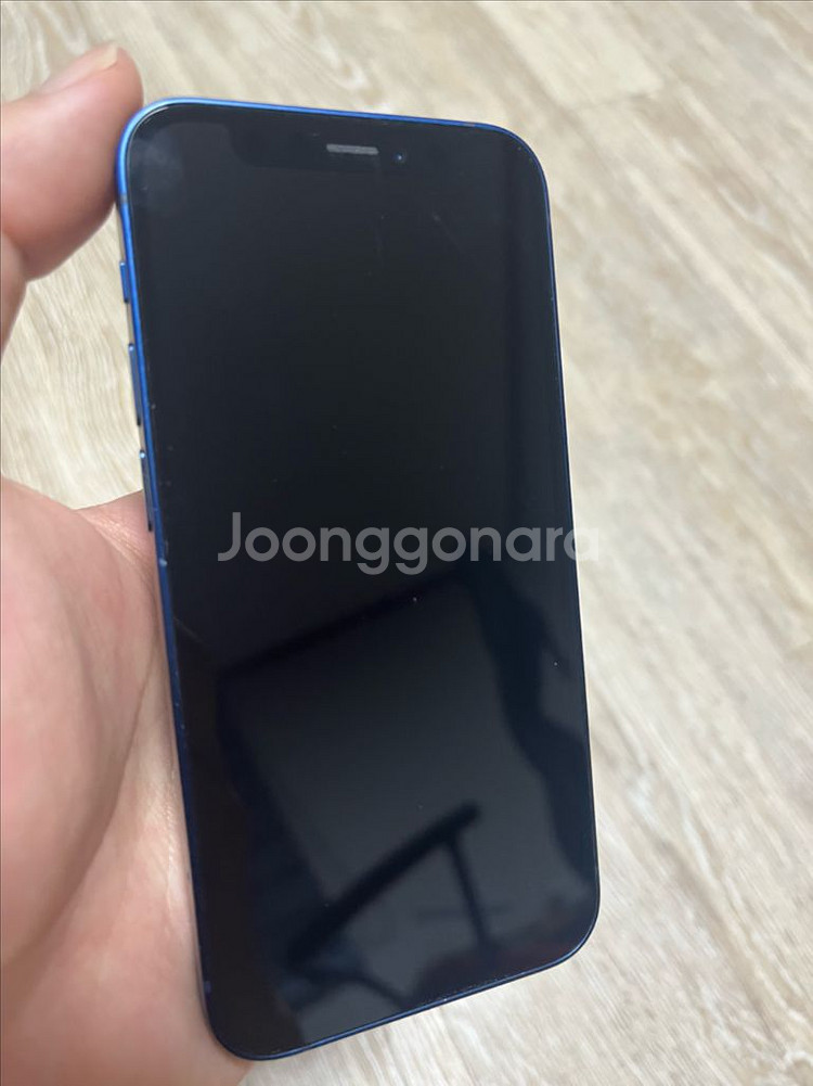 아이폰 12미니 64기가 블루 색상--0