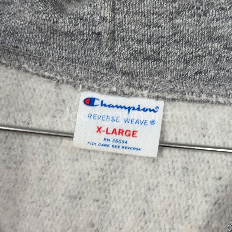 챔피온 리버스위브 오버핏 투웨이 후드 집업 XL--3