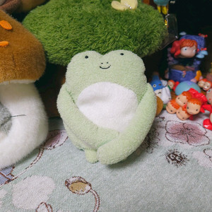 [일본정품] 고전 개구리 인형 파우치