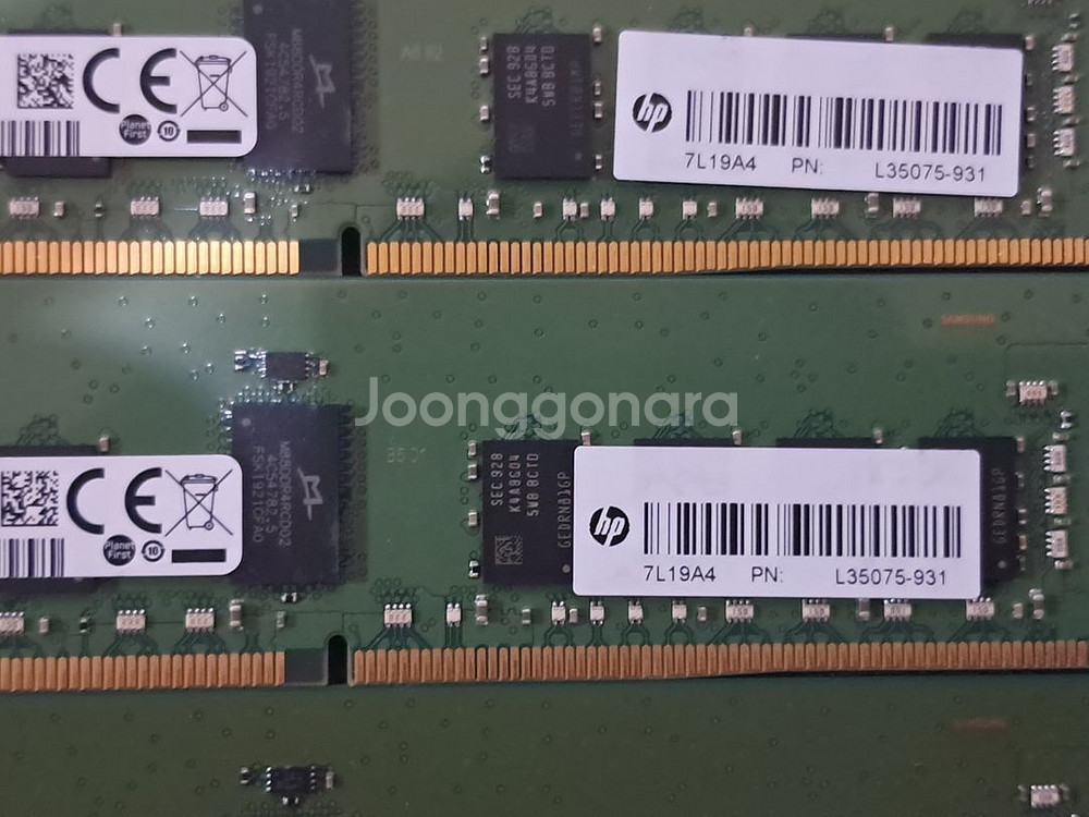 삼성 hp ECC REG 2666V 1Rx4 16G--1