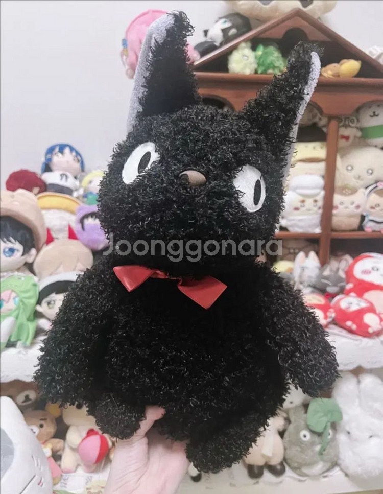 희귀)지브리 정품 마녀배달부 키키 지지 뽀글이 인형--0