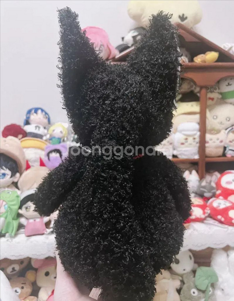 희귀)지브리 정품 마녀배달부 키키 지지 뽀글이 인형--2
