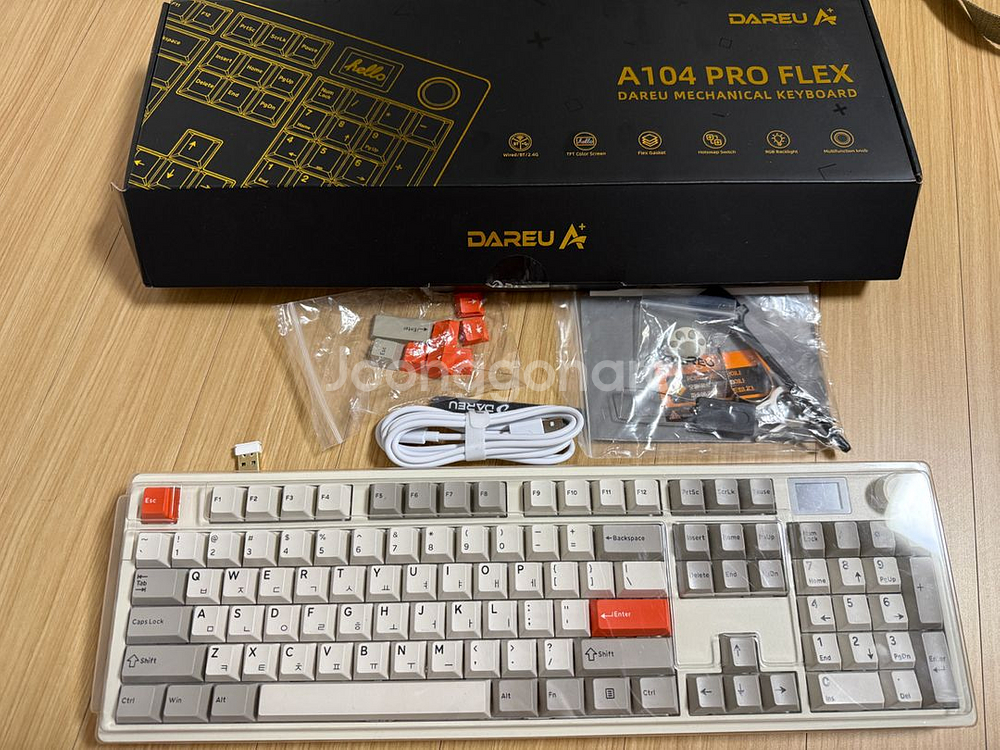 다얼유 A104 pro flex 레트로 저소음--1