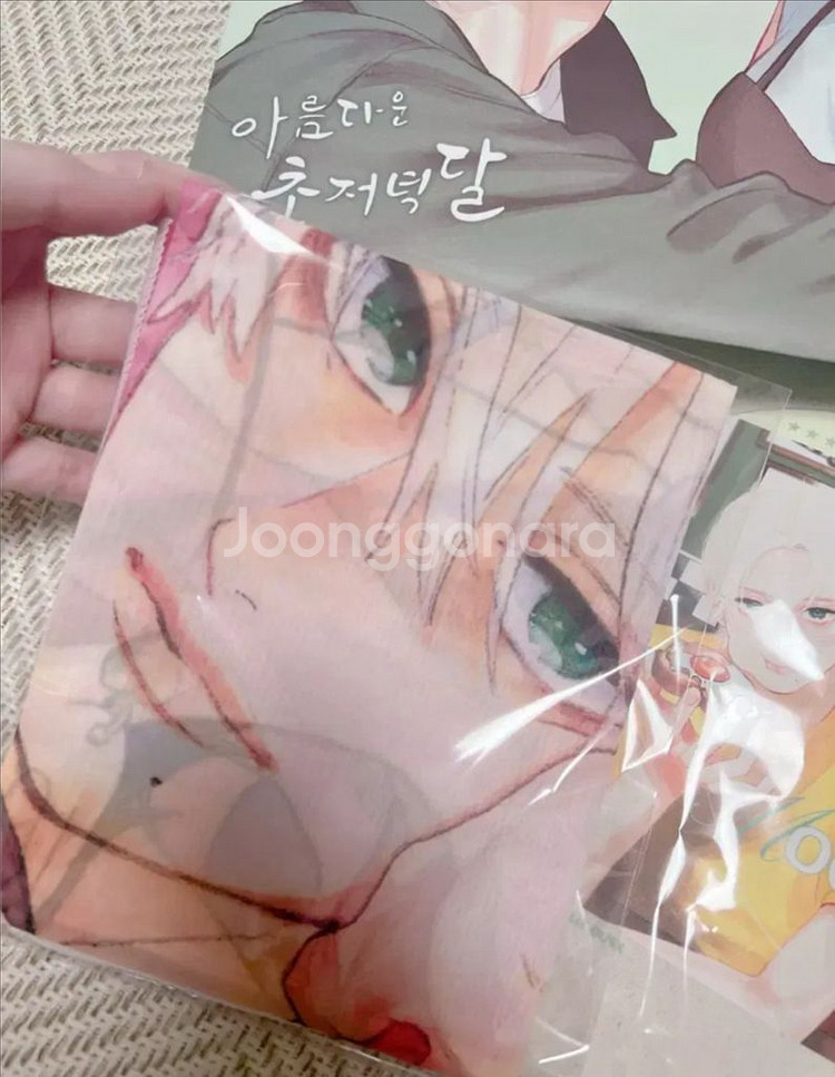 아름다운 초저녁달 쉬폰 포스터, 에코백, 쇼핑백 일괄--1