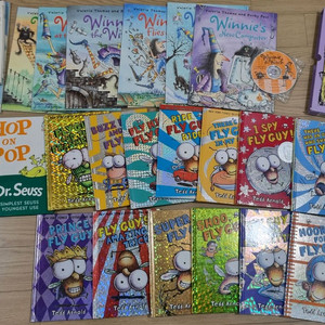 영어원서 13권, 마녀위니,플라이가이,구름빵 등dvd