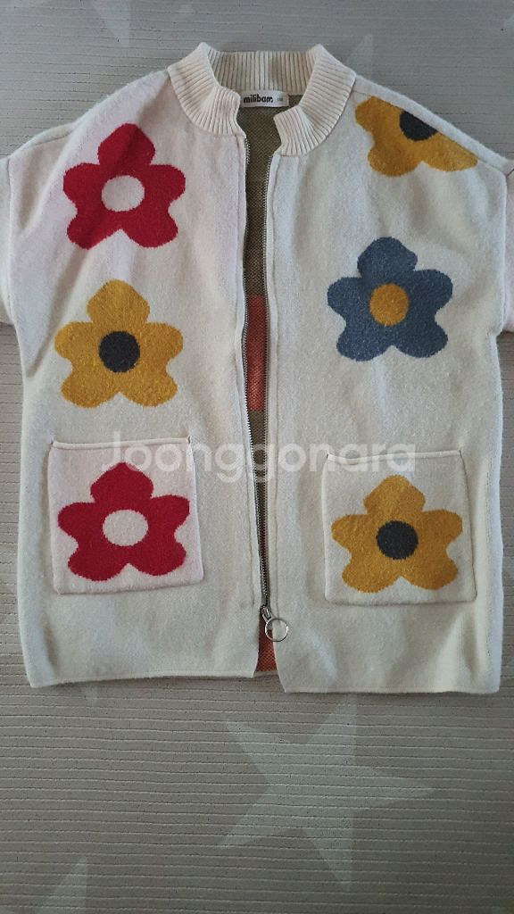 유아동 니트 집업 가디건.130--1