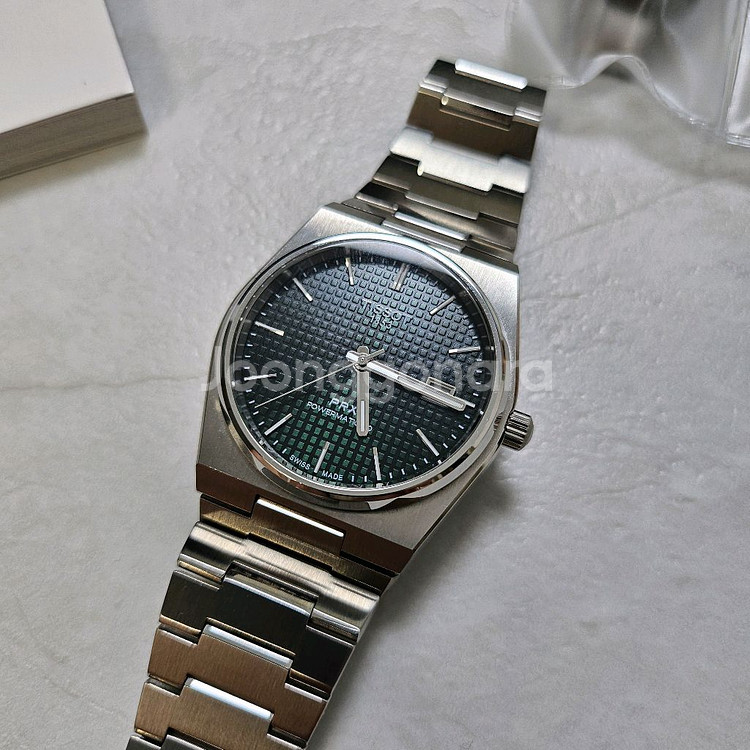 티쏘 prx 40mm 파워매틱 그린--4