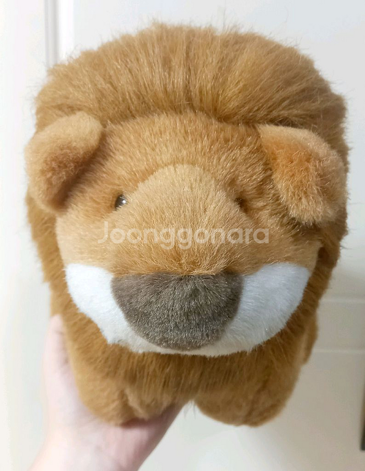 히로쿤 하우스 앉아 사자 빈티지 인형--1