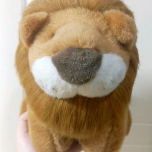 히로쿤 하우스 앉아 사자 빈티지 인형