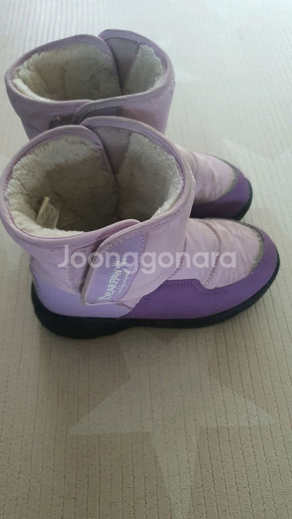 여아 베어파우 겨울 부츠.200--0