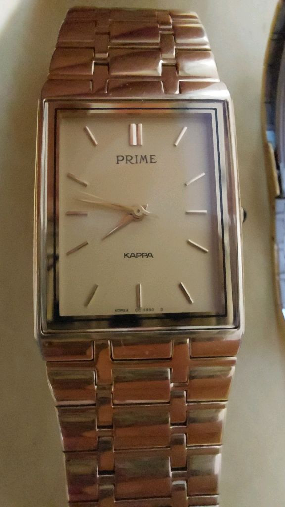 금장 35년전 예물시계 삼성카파 신랑.각시 손목시계 이미지