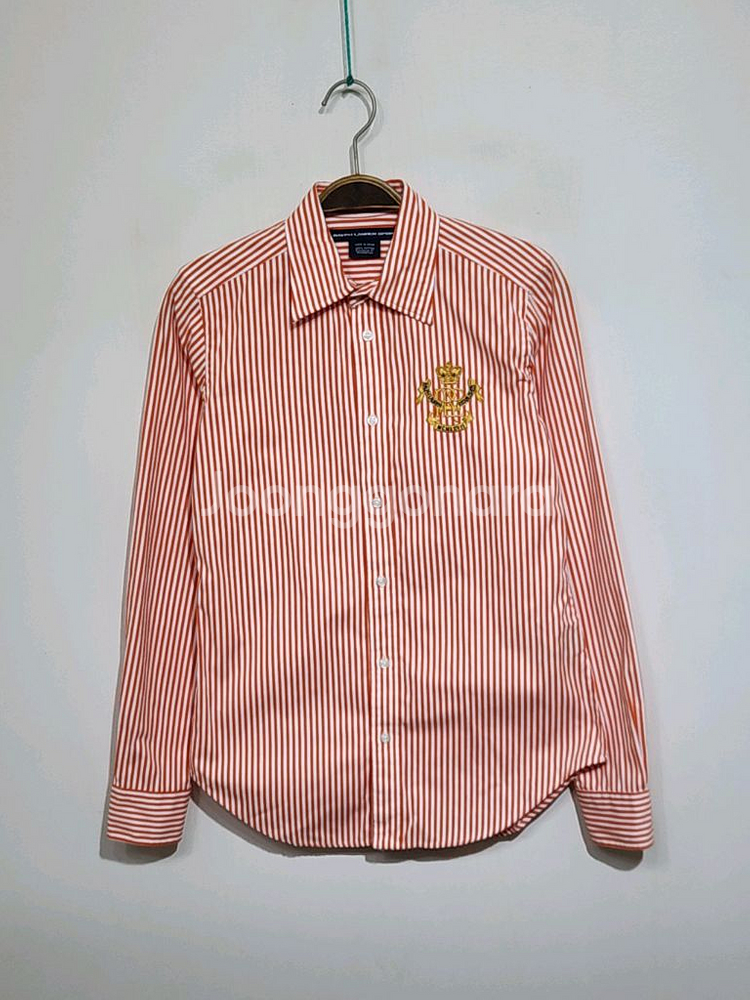 (M) 랄프로렌 폴로 남방 스트라이프 셔츠 여성용--0