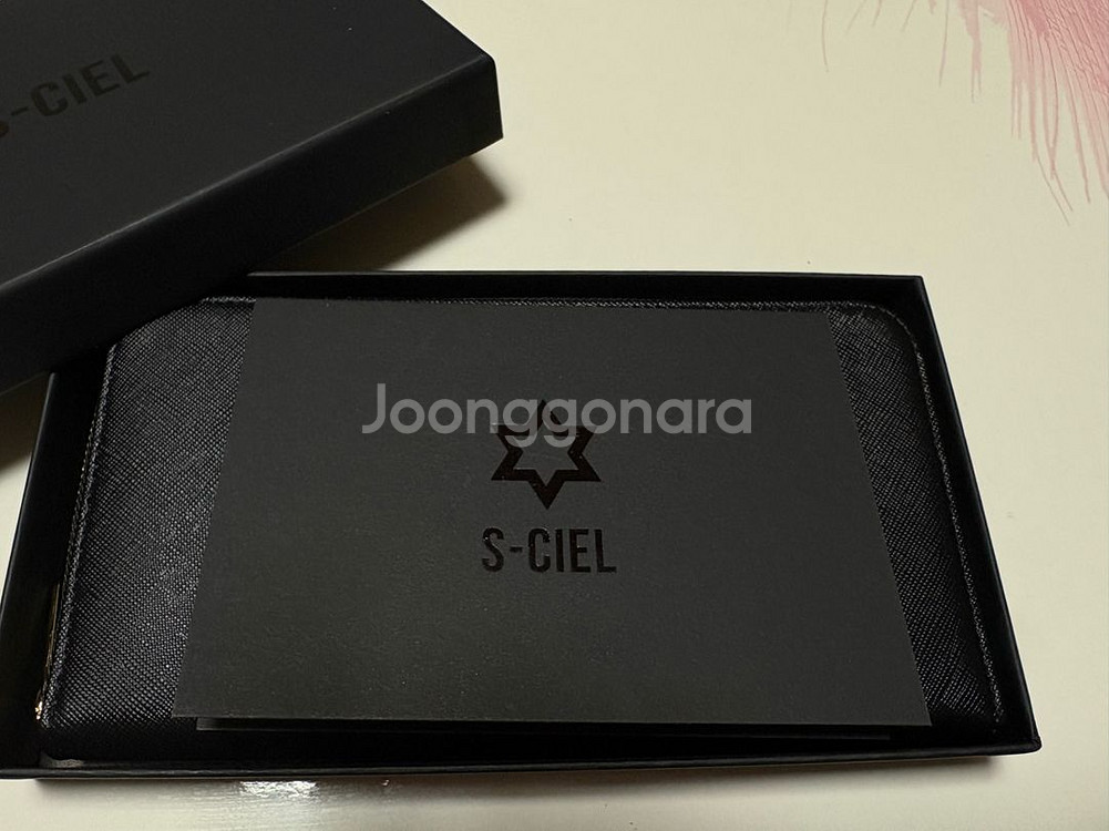 에스씨엘(S-CIEL) 장지갑 검정 소가죽[새상품]--1