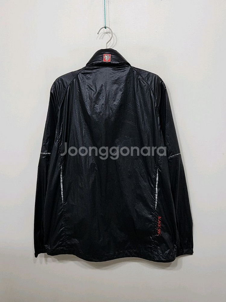 (XL) 블랙야크 바람막이 점퍼 블랙 아웃도어 등산자켓--5