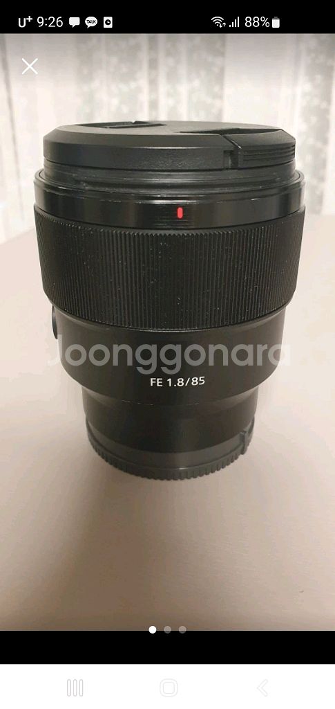 소니 FE 85mm F1.8 렌즈--0