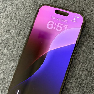 아이폰 15프로 128GB 블랙 티타늄