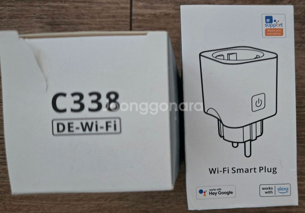 C338 DE-Wi-Fi 스마트 플러그 2개--0