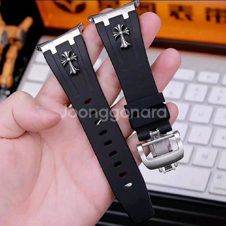 삼성 워치 울트라 47mm 실버 S925+실리콘 커스--0