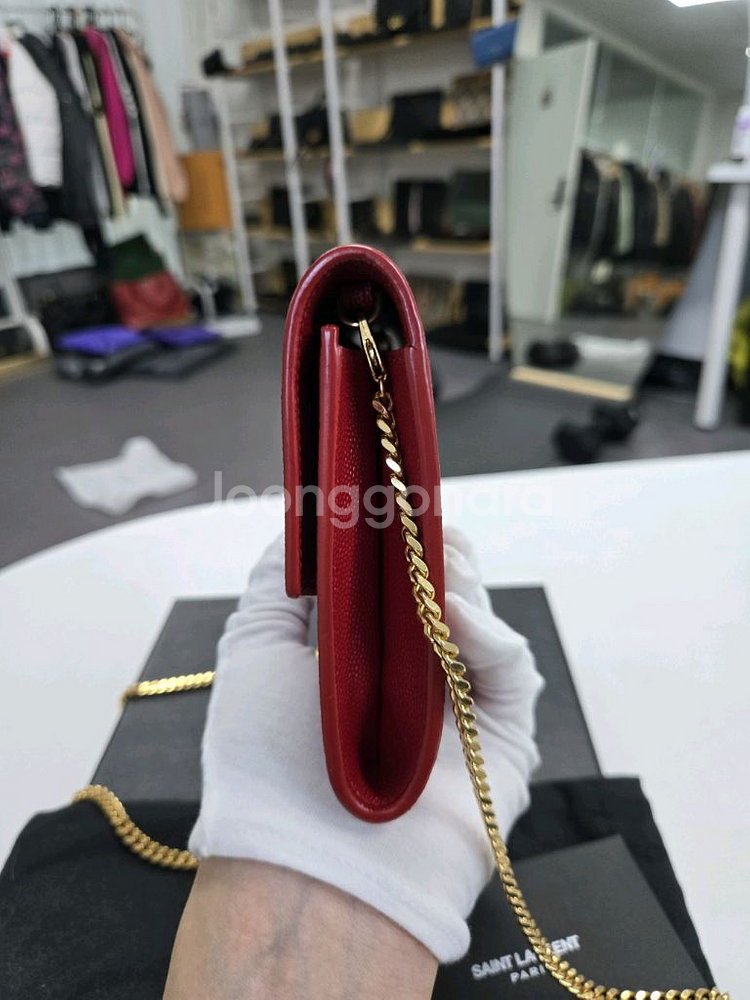 [A급컨디션]입생로랑 업타운 크로스백--3