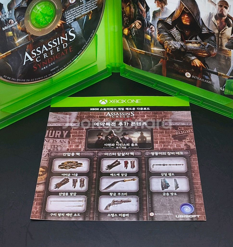 무료배송 XBOX ONE 어쌔신크리드 신디케이트--4