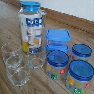 [새것] 파카글라스 물병 세트