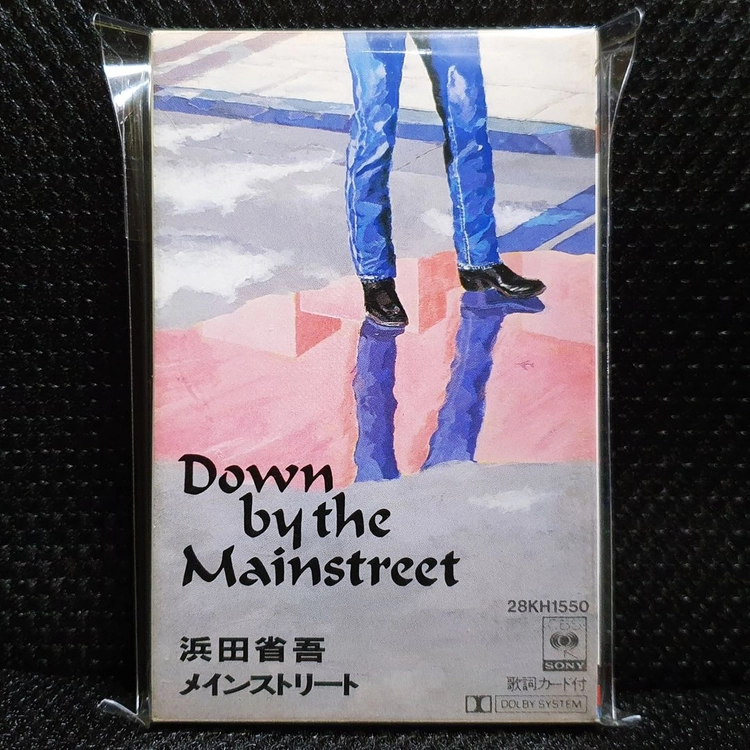 하마다 쇼고 Down By the Mainstreet 카세트 테이프 이미지